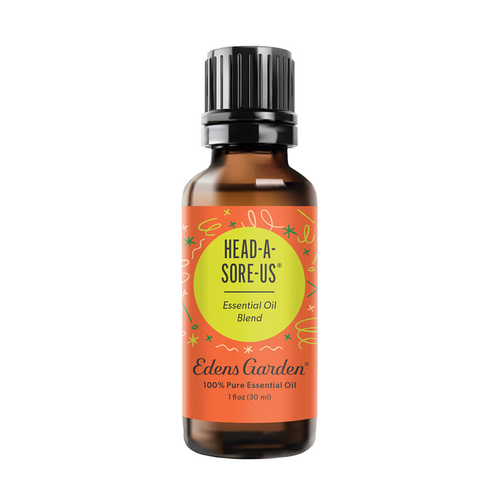 Head-A-Sore-Us Essential Oil Blend – 100% Pure, Premium Grade (30 ml) | Edens Garden