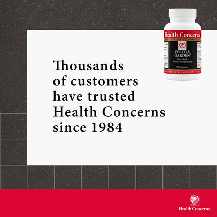 Health Concerns Fertile Garden – Fertility Support for Women (90 Capsules)