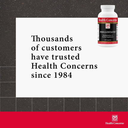 Health Concerns Phellostatin – Immune Support & Gut Health Supplement – 270 Capsules