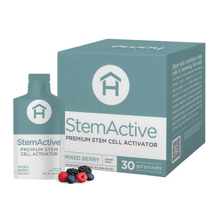 HealthyHome StemActive Gel | Mixed Berry Flavor | 30 Servings | Supports Cellular Function