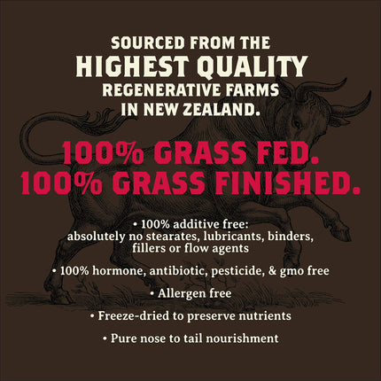 Heart & Soil Grass-Fed Bone Matrix — Joint Health & Flexibility (180 Capsules)