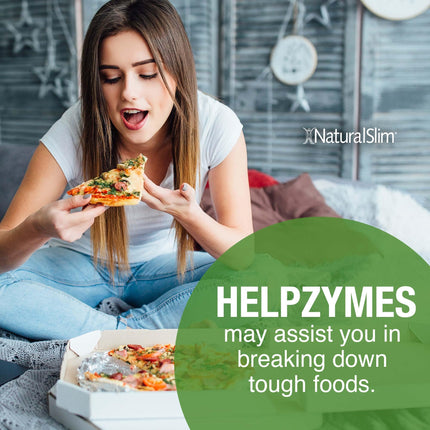 Helpzymes Digestive Enzymes for Digestion, Gut Health & Bloat Relief – 100 Capsules