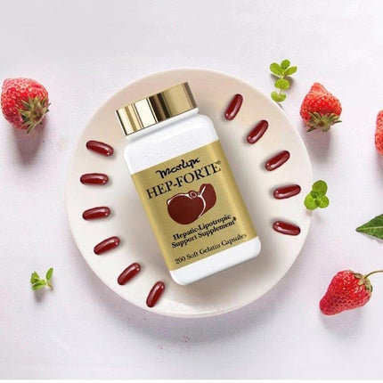 Marlyn HEP-FORTE: Liver Health Support Supplement with Beef Liver, Amino Acids, Antioxidants & Vitamins | 500 Softgels