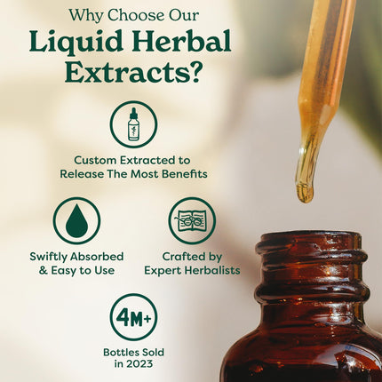 Herb Pharm Certified Organic Olive Leaf Liquid Extract for Immune Support, 4 Fl Oz