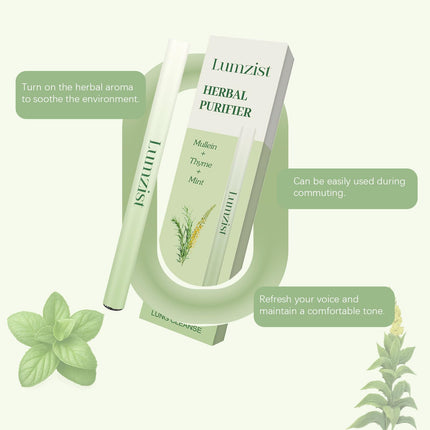 Herbal Diffuser Stick - Lung Cleansing & Oral Comfort, Non Electric