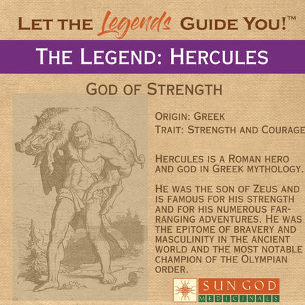 Hercules Muscle Ease Organic Herbal Tincture - MUSCLE CALMING