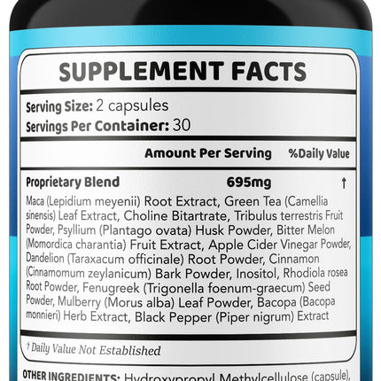 LIVORKA Hero Up Capsules - 2 Pack | Maximum Strength Energy for Men, All-Natural Vitamins, 120 Capsules