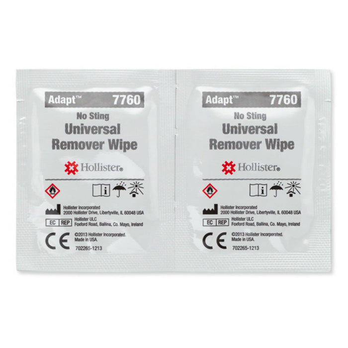 Adapt Adhesive and Barrier Remover Wipes – Hollister 50 Ct (Box of 50) 507760