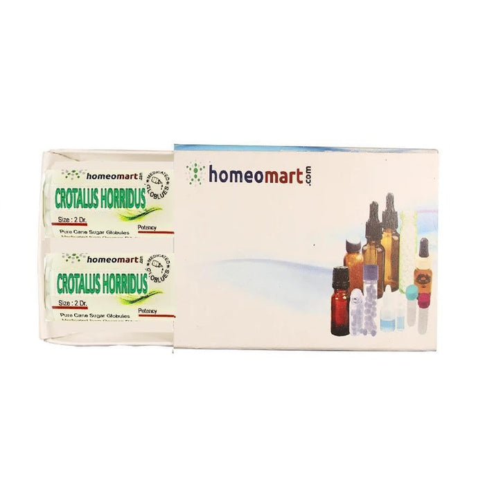 Crotalus Horridus 200C Homeopathy Pellets – Pack of 2 | Homeomart