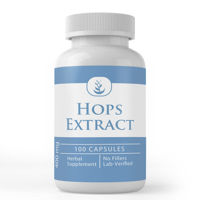 Pure Original Ingredients Hops Extract Capsules – 100 Count, Always Pure, No Additives, Lab Verified