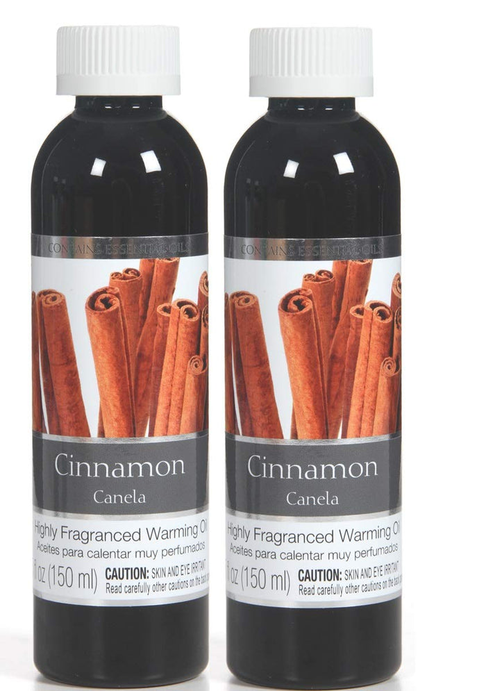 Hosley 2-Pack Cinnamon Fragrance Warming Oils, 5 oz | Gift for Weddings & Spa