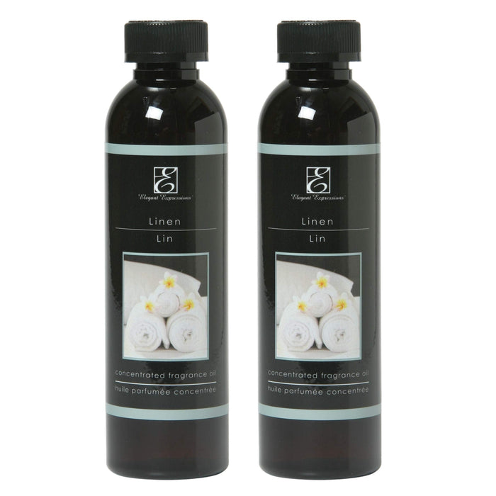 Hosley Linen Fragrance Warming Oils - Set of 2, 5 oz - Ideal Gift