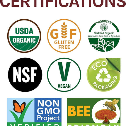 Host Defense MyCommunity Capsules – 17-Species Mushroom Blend for Immune Support (120 Vegan Capsules)