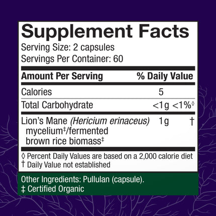 Host Defense Lion's Mane Capsules, 240 ct (2 x 120 ct)