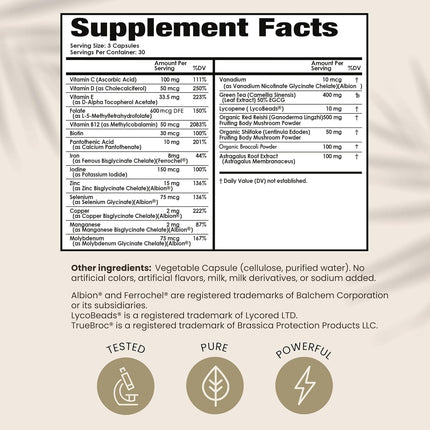 HPD Rx PAPCLEAR: Physician-Formulated Immune Support Supplement | All-Natural 90 Caps | Pack of 6