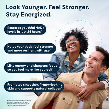 HPN NAD3 – Clinical NAD+ Booster for Cellular Health, Natural Energy & Healthy Aging