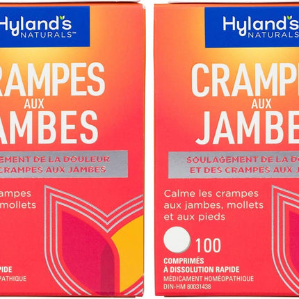 Hyland's Leg Cramps 2-Pack - Fast, Flavorless Relief for Leg, Calf & Foot Cramps
