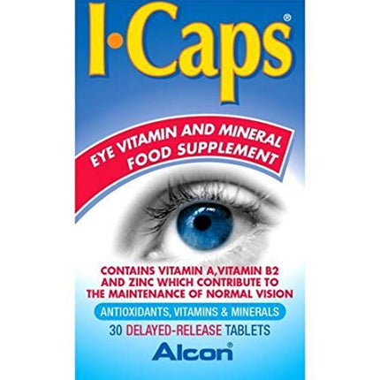 ICaps Extra Lutein Tablets 30s – 2 Pack | Supports Normal Vision Maintenance