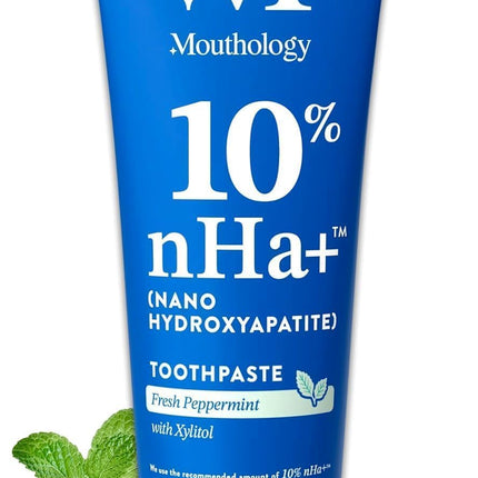 Mouthology 10% Nano Hydroxyapatite Toothpaste – Fluoride Free, SLS Free