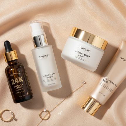 Anti-Ageing Skincare Package for Wrinkles & Fine Lines – 40+ | Ammuri