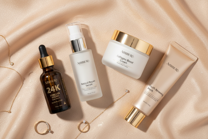 Anti-Ageing Skincare Set for Fine-Line Care – 40+ | Ammuri