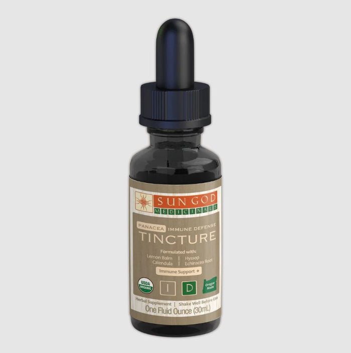 IMMUNE DEFENCE Organic Herbal Tincture - System Immunity Support