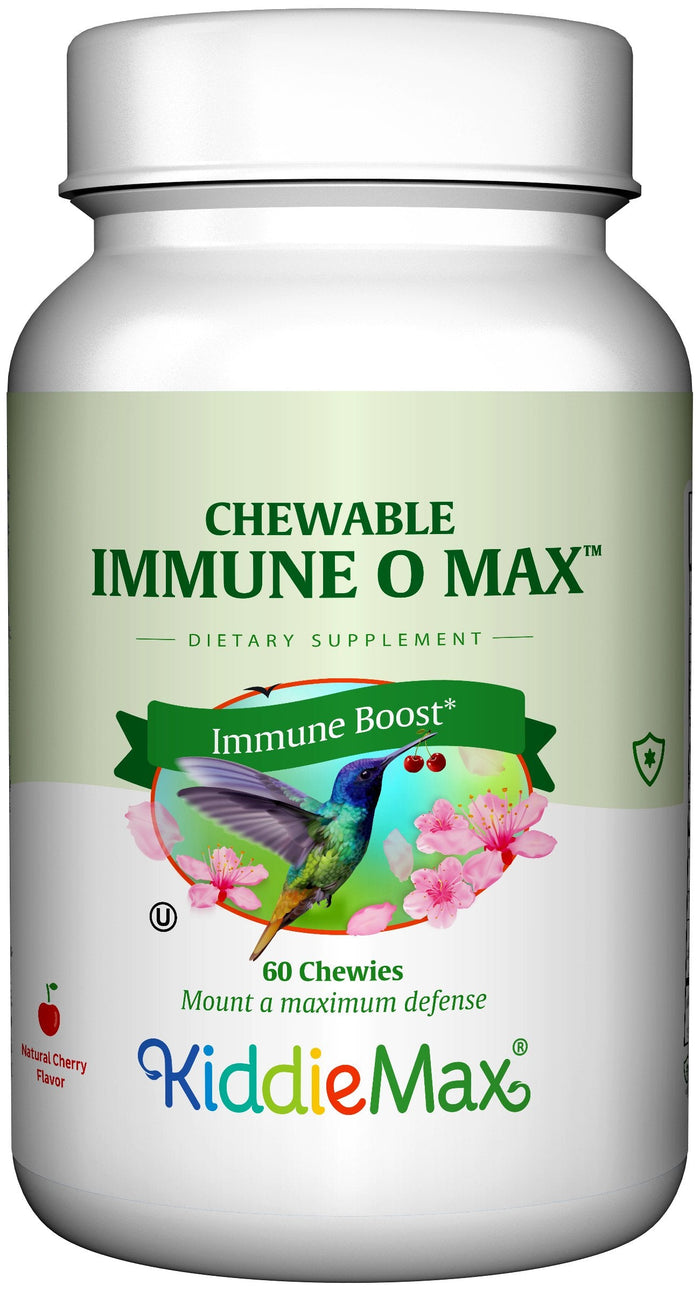 Immuno-O-Max Chewable Immune Support – Maxi Health, 60 Cherry Tablets