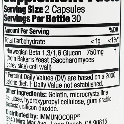 Suppport for Immunity | Immutol with Norwegian Beta-1,3/1,6-Glucan (NBG)