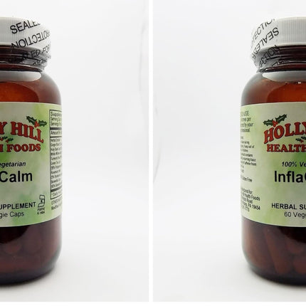 Holly Hill Inflacalm - 60 Vegetarian Capsules (Pack of 2)