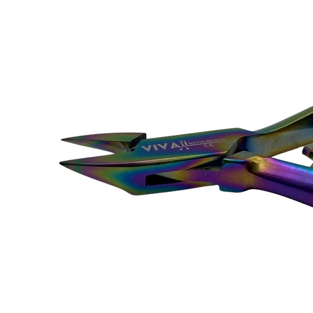 Titanium Ingrown Nail Nipper 10cm - Pointed Straight