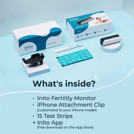 Inito Fertility Monitor & Hormone Tracker | Ovulation, PdG, Estrogen & LH