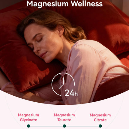 Inner Brightness Magnesium Glycinate Plus Gummies – 860mg | Sugar-Free, Gluten-Free, Non-GMO (120 Count)