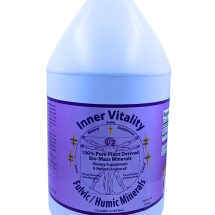 Inner Vitality Fulvic Humic Mineral Blend – Morningstar Minerals (1 Gallon)