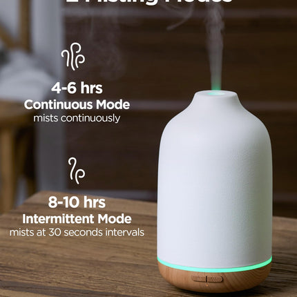 InnoGear 150ml Ceramic Essential Oil Diffuser – Handcrafted Stone Aroma Diffuser