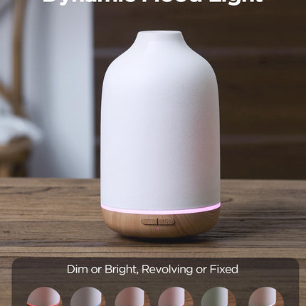 InnoGear 150ml Ceramic Essential Oil Diffuser – Handcrafted Stone Aroma Diffuser