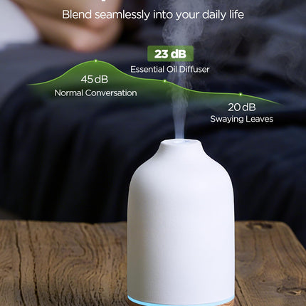 InnoGear 150ml Ceramic Essential Oil Diffuser – Handcrafted Stone Aroma Diffuser