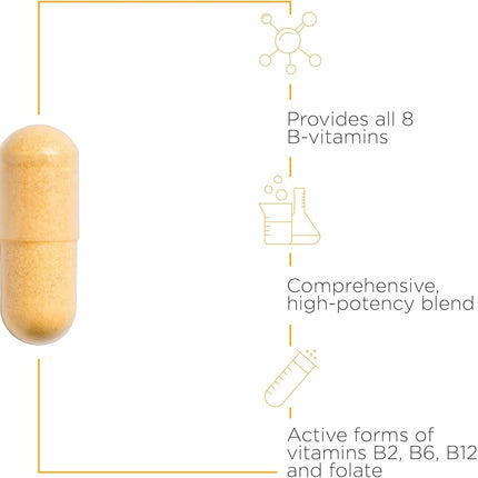 Integrative Therapeutics Active B-Complex – Cellular Energy & Immune Support (120 Capsules)