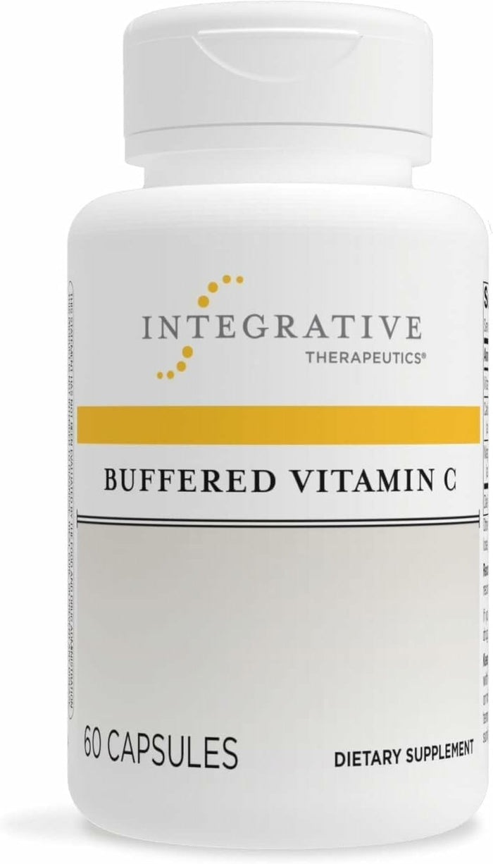 Integrative Therapeutics Buffered Vitamin C – Antioxidant Support for Skin & Connective Tissue – Vegan & Gluten-Free – 60 Capsules