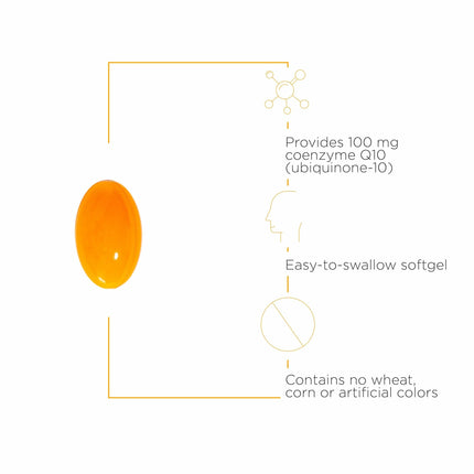 Integrative Therapeutics CoQ10 100 mg – Cellular Energy, Heart & Brain Support | 60 Softgels