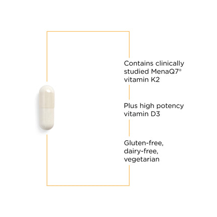 Integrative Therapeutics K2 + D3 – Heart Health & Bone Support | 60 Count