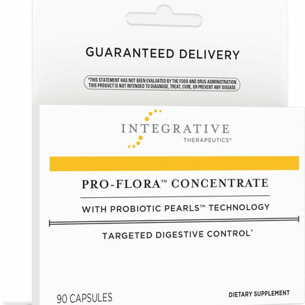 Integrative Therapeutics Pro-Flora Concentrate – Probiotic Gut Support (90 Capsules)