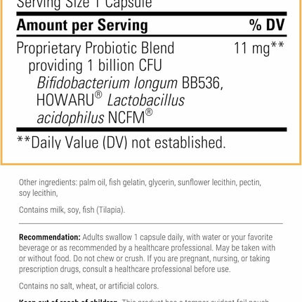 Integrative Therapeutics Probiotic Pearls – Daily Digestive & Immune Support, Soy-Free, 90 Count