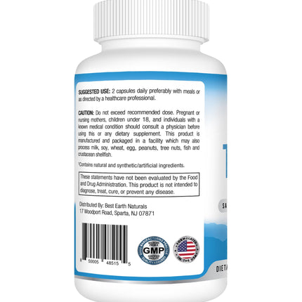 Best Earth Naturals Thyroid Support – 60 Capsules, Pack of 2