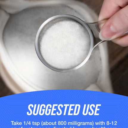 IP6 Powder (Inositol Hexaphosphate) - Immune Support, 800mg/Serving, 500g | Gluten Free | BulkSupplements