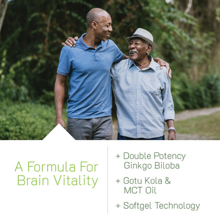 Irwin Naturals Ginkgo Biloba – Double-Potency 60 Liquid Soft-Gels (2 Pack) for Brain, Focus & Circulation
