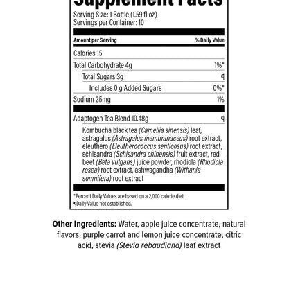 Isagenix Adaptogen Elixir – Liquid Sleep & Focus Support (10 × 1.59 oz)