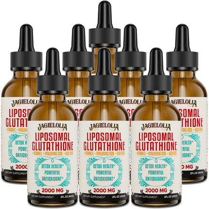 Jagielolia Liposomal Glutathione Liquid 2000mg – Antioxidant Drops for Energy
