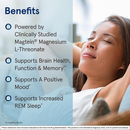Jarrow Formulas MagMind with Magtein – 90 Capsules | Brain Health & Memory Support (30 Servings)