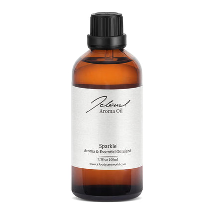 JCLOUD Sparkle Hotel Diffuser Oil | Luxury Natural Essential Oils for Home & Waterless Diffusers – 3.38 Fl Oz