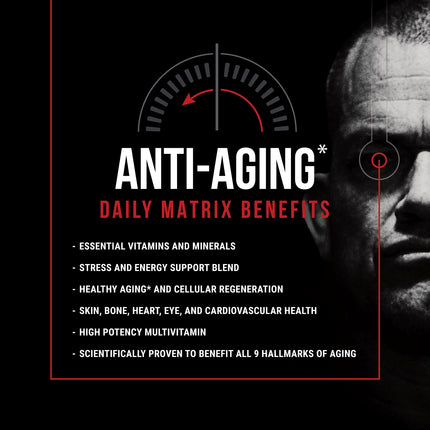 Jocko Fuel TIME WAR Multivitamin – NAD Support for Healthy Aging & Energy